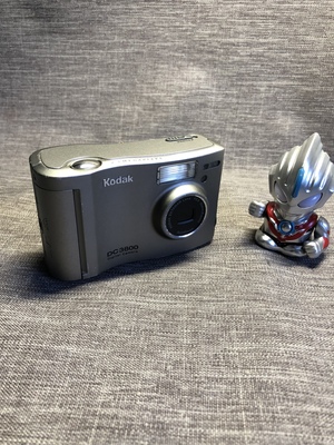 kodak柯达DC3800金属机身CCD胶片感210w像素数码相机