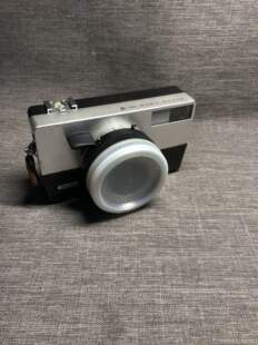 理工auto35v135胶卷胶卷菲林中古定焦镜头旁轴功能好银色HOT