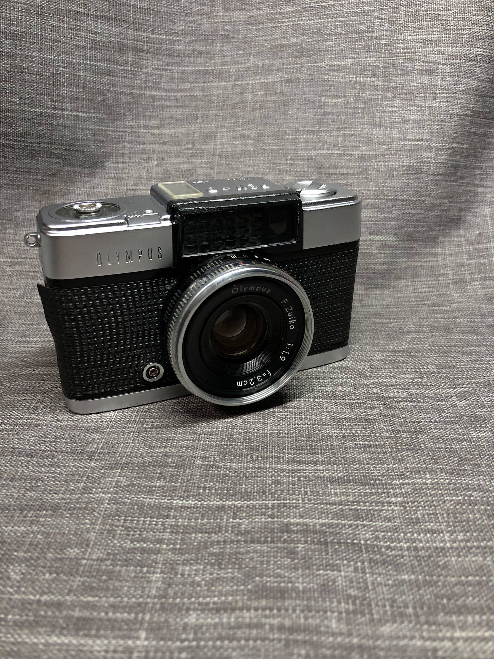 olympus奥林巴斯pen-d135胶片胶卷菲林中古复古金属定焦半格72张