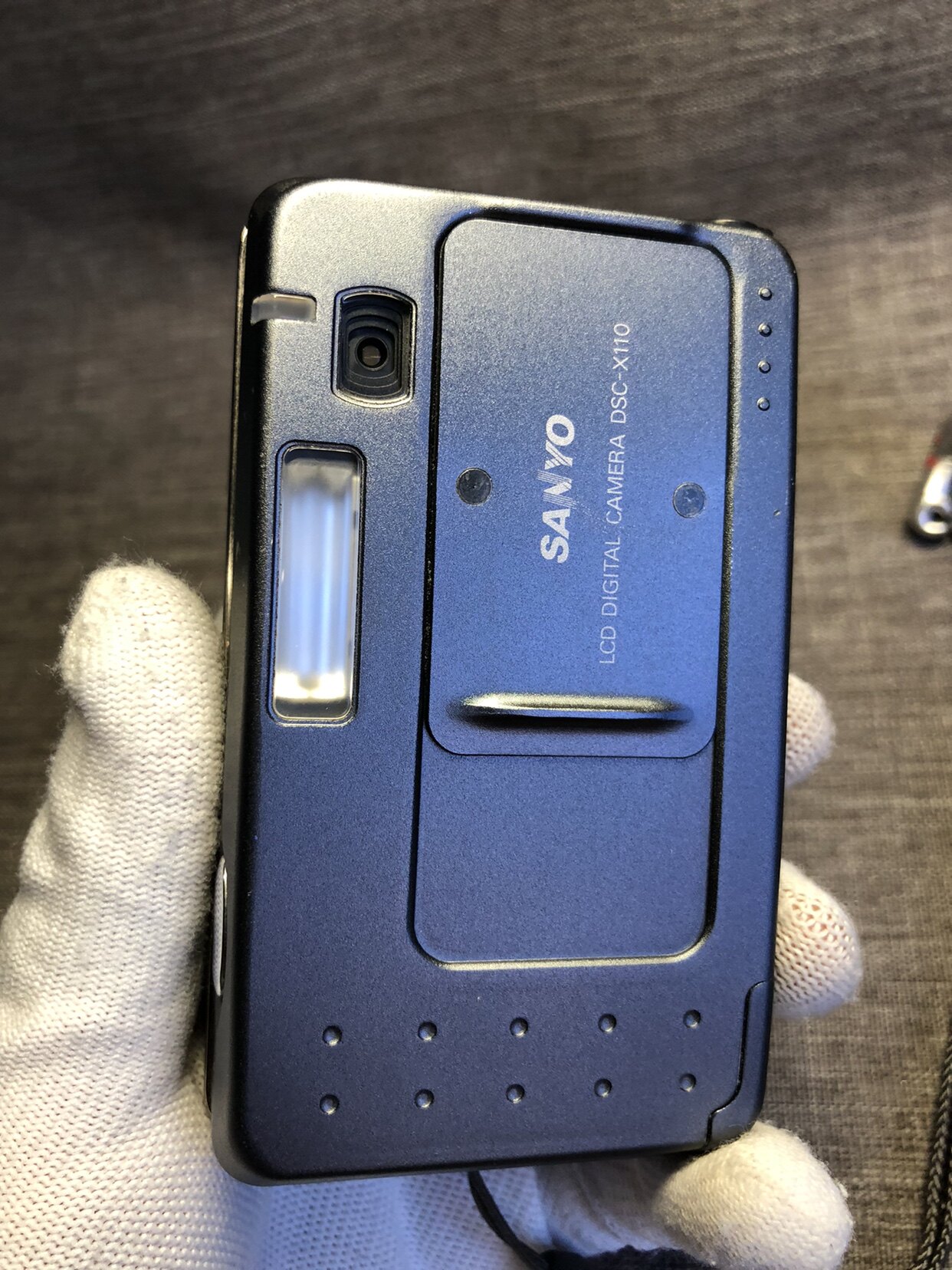 sanyo三洋DSC-X110金属机身CCD胶片感数码相机复古怀旧情怀