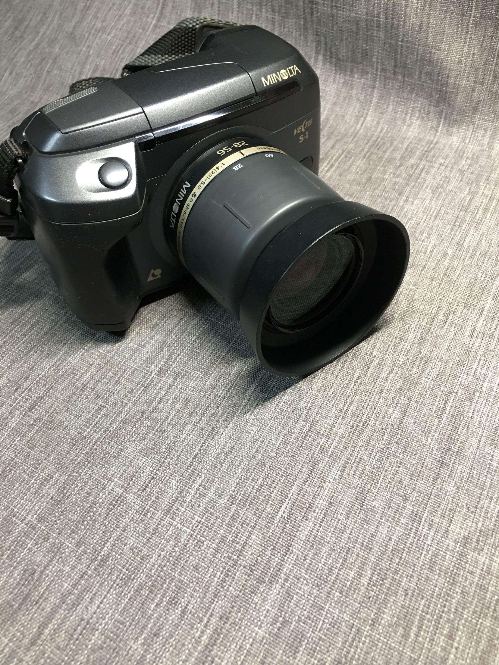 美能达vectis s-1 ix-date asp胶片胶卷菲林中古复古单反套机HOT
