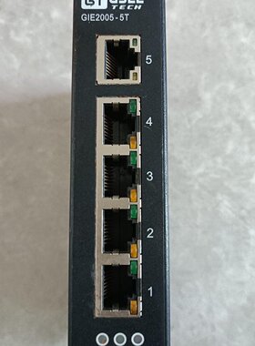 台湾GSEE吉诺工业交换机GIE20055T二手拆机实物议价