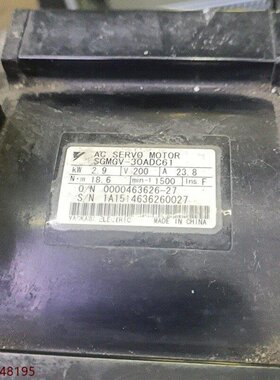 拆机安川电机SGMGV30ADC612.9KW议价