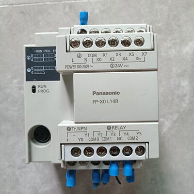 松下AFPX0L14RF二手拆机实物图功能包好合适私议价