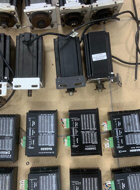 86开环步进电机套装DMA860HDM860H电机12N议价