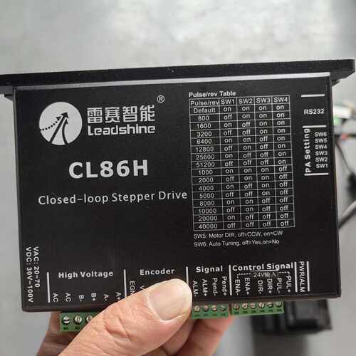 雷赛CL86H闭环步进驱动器原装正品拆机品功能完好议价