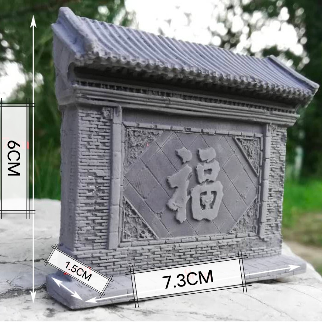 手工开物制作盆景水泥摆件mini微缩模型饰品假山办公室家居装饰