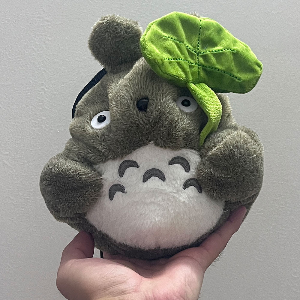 灰色荷叶龙猫攀岩袋攀岩镁粉袋攀岩装备