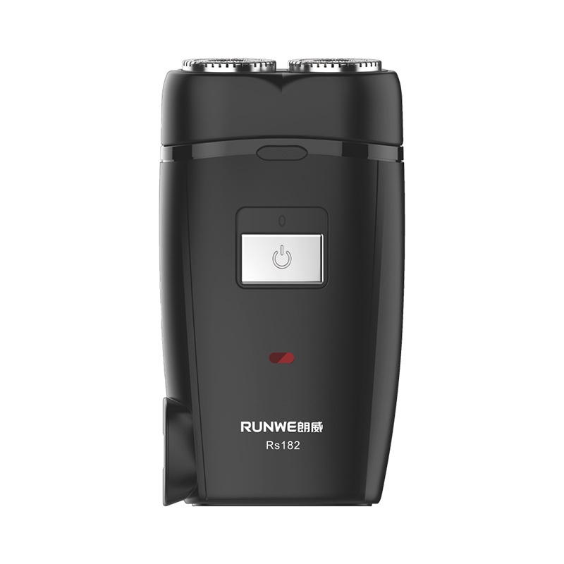 朗威剃须刀电动男士直插充电式双头便携刮胡刀批发Rs182刮胡刀