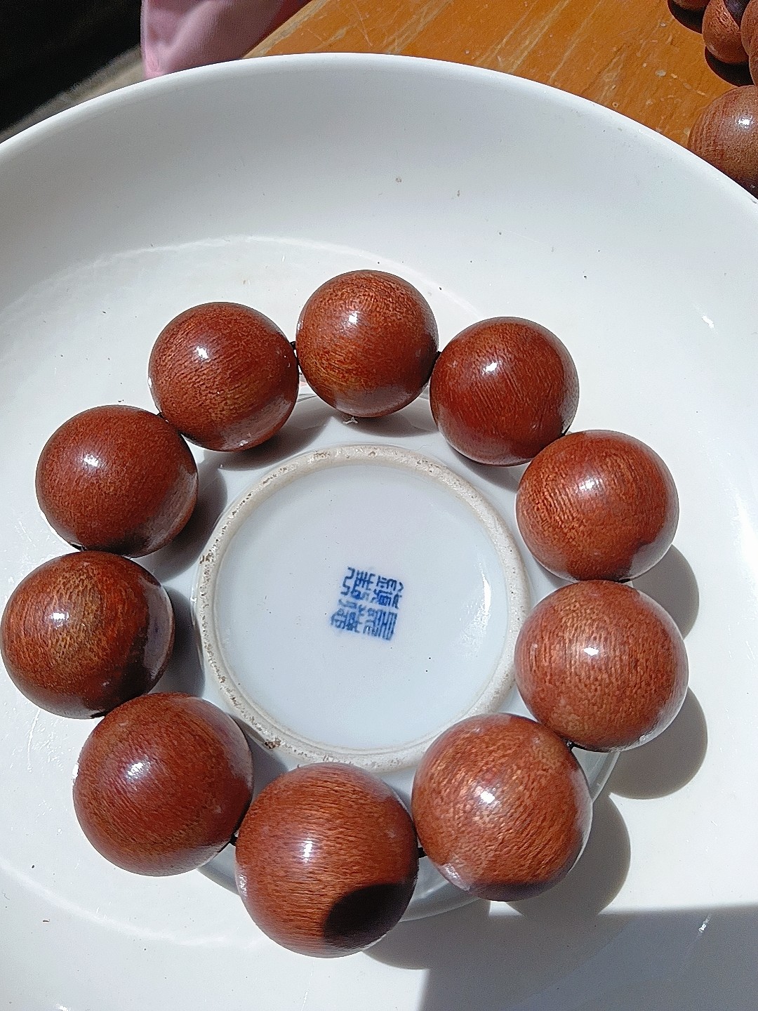 百年香樟木陈化料手串2.0，2多宝手串