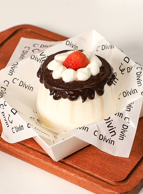 防油纸蛋糕垫纸隔油硅油纸吸油纸汉堡面包纸烘焙托盘食品油纸18cm