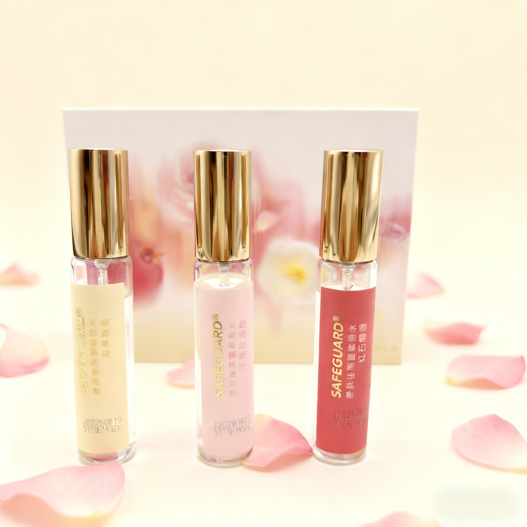 舒肤佳限量款香水\千禧玫瑰\山茶花\红石榴\香水礼盒装沐浴露同款