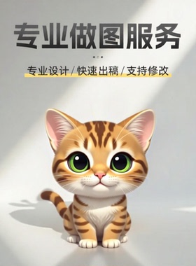 图文海报设计PDF排版文档美化psAicdr矢量图做图主图详情页制作