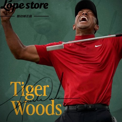 Nike Dri-Fit ADV Golf老虎伍兹高尔夫男子高领紧身运动速干短袖