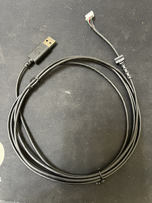 罗技G102 302 402 502 903 GPW一二三代 G502无线版原厂鼠标线