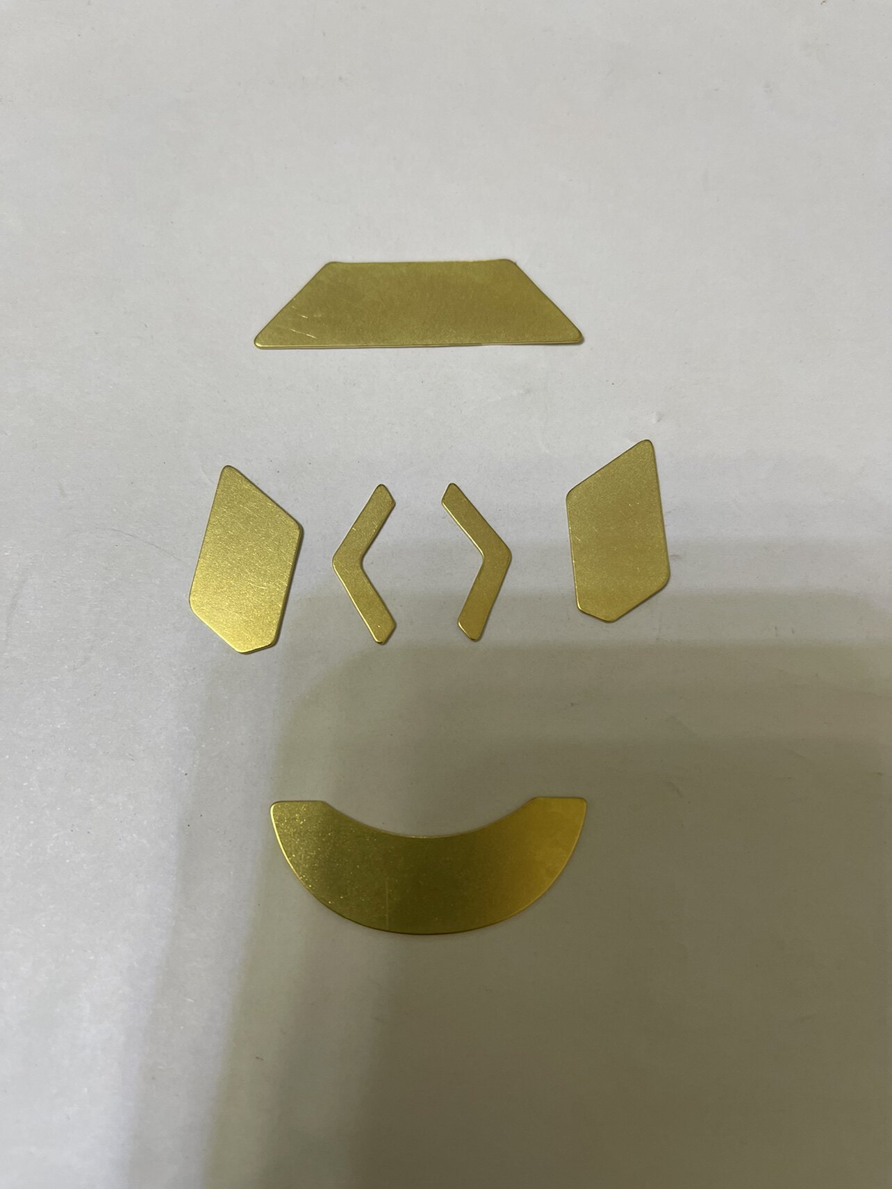 适用于LJ SR LS 华硕 海盗船等系列鼠标纯铜脚贴