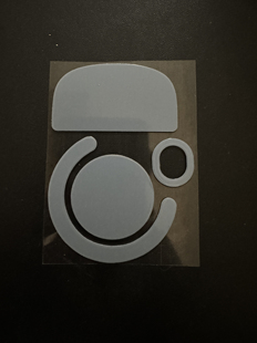 适用于罗技GPW一二三四代鼠标全新高品质脚贴