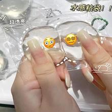 捏捏透明表情包小鼻嘎卡通软胶捏捏乐烂泥手感女解压发泄球小玩具