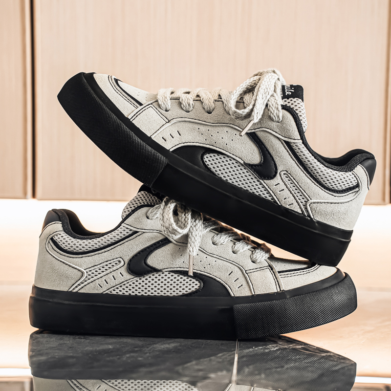 小众复古设计感德训鞋男鞋