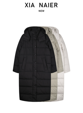 【80白鹅绒 Softmatte面料】25秋冬长款羽绒服JS-111301