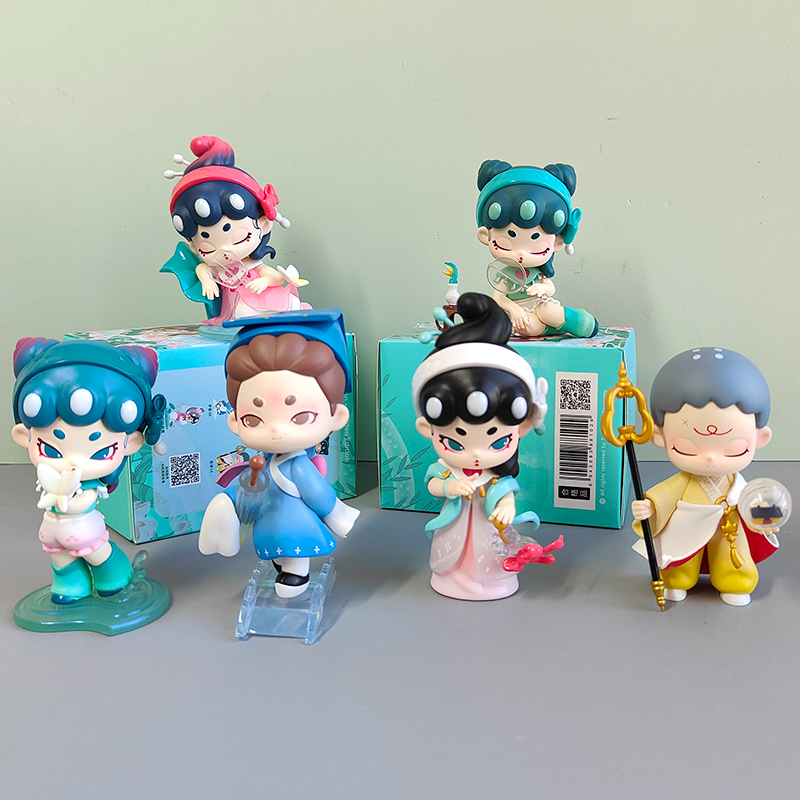 白蛇传盲盒国潮古风经典