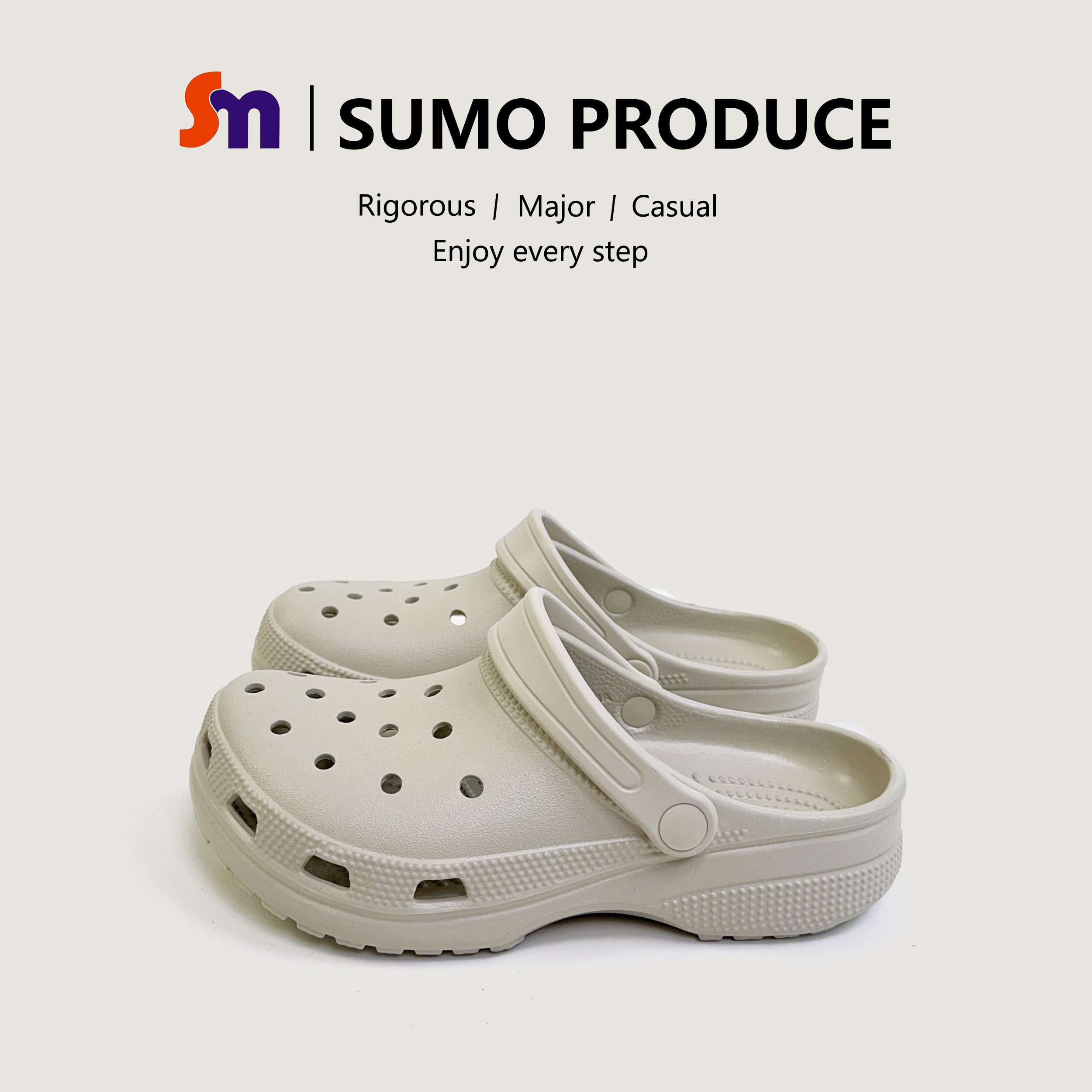 云朵洞洞鞋女士新款夏季凉鞋厚底增高女鞋防滑拖鞋软底沙滩鞋002