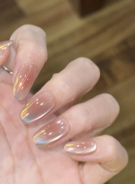 【月光美人】手工穿戴甲秋冬新款红色高级感简约百搭美甲贴片