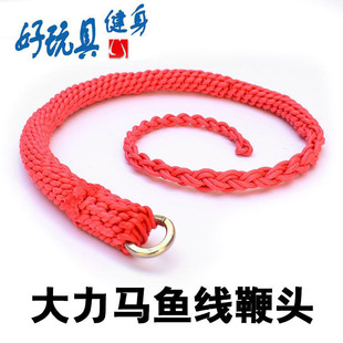钓鱼线鞭头麒麟鞭稍健身鞭响鞭甩鞭钢鞭辫梢鞭梢配件鞭哨皮鞭梢子