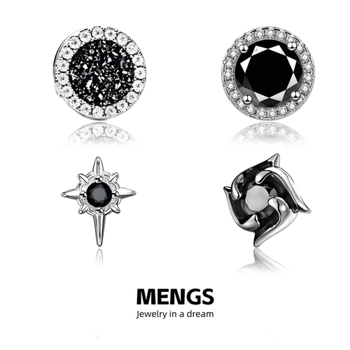 新款耳饰 CIX磁吸系列耳夹新款北极星男女时尚无需耳洞耳饰饰品