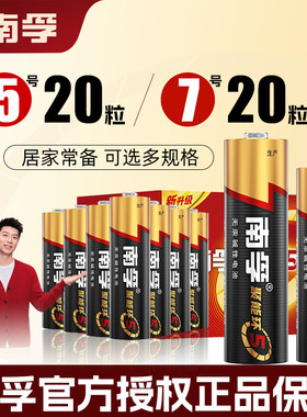 南孚碱性5号7号电池玩具用遥控器
