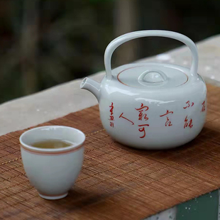 遇见北溪堂高档轻奢功夫茶具套装火炉茶壶复古中日式年会伴手礼品