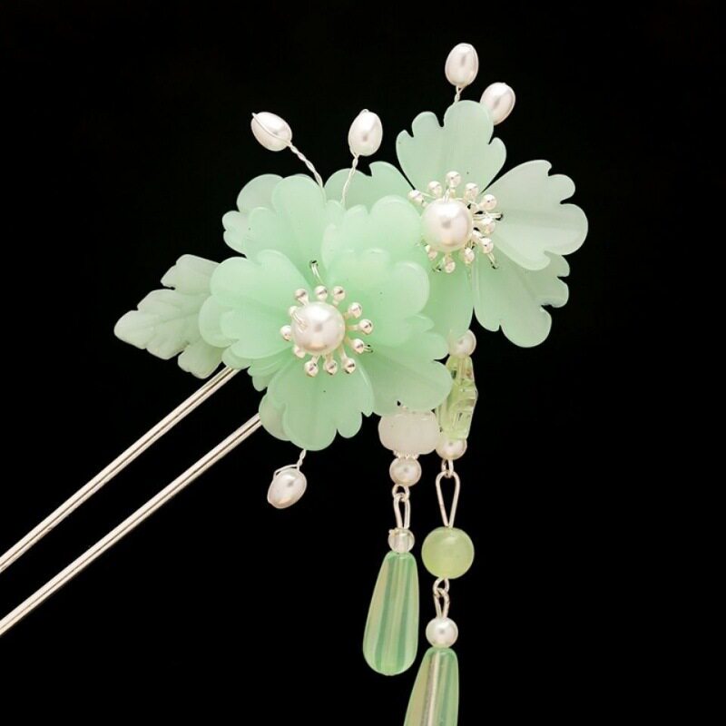 发簪汉服簪子盘发流苏步摇仙气古代汉服少女百搭款