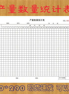 产量数量统计表车间生产日报表