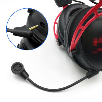 适用于金士顿HyperX Cloud Alpha 阿尔法无线耳机配件带灯麦克风