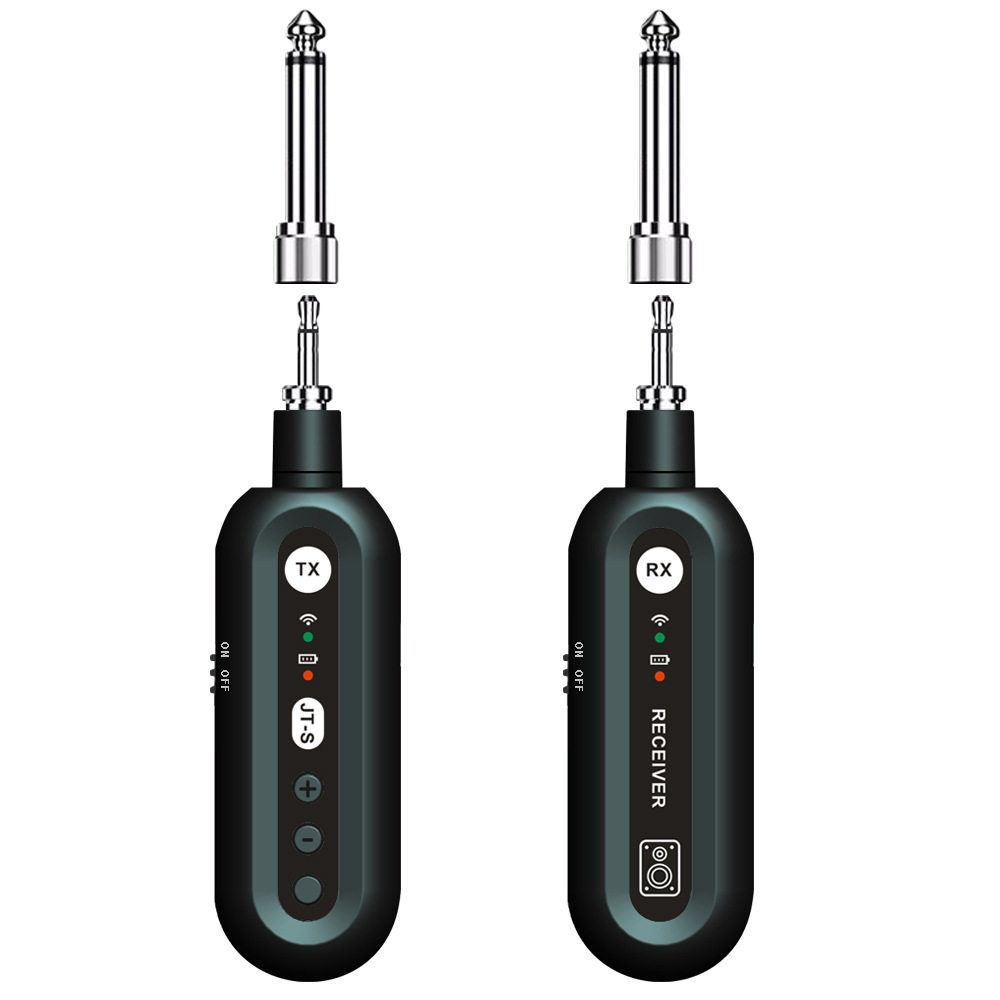 电吉它音频无线收发器2.4G专业音质远距离接收实时传送适用吹管