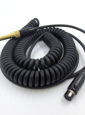 用于 K240 K141 K271 K702 K712 181迷你卡侬头戴耳机 弹簧耳机线