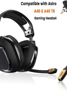 适用罗技 ASTRO A40 咪头 全指向降噪麦克风头戴式游戏耳机麦克风