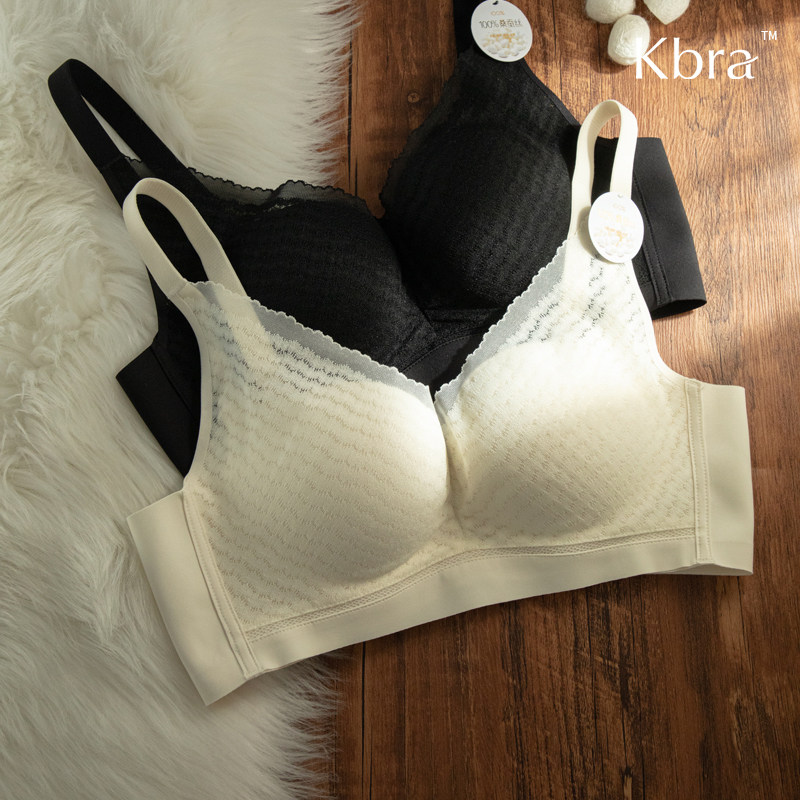 Kbra100%桑蚕丝内衣女