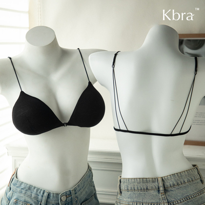 Kbra显胸大腰细外扩版美背内衣女