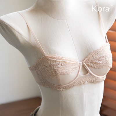 Kbra性感蕾丝镂空内衣女