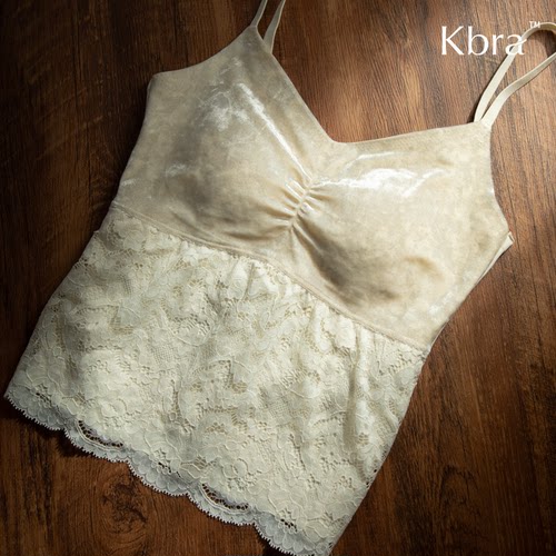 Kbra式丝绒保暖背心女