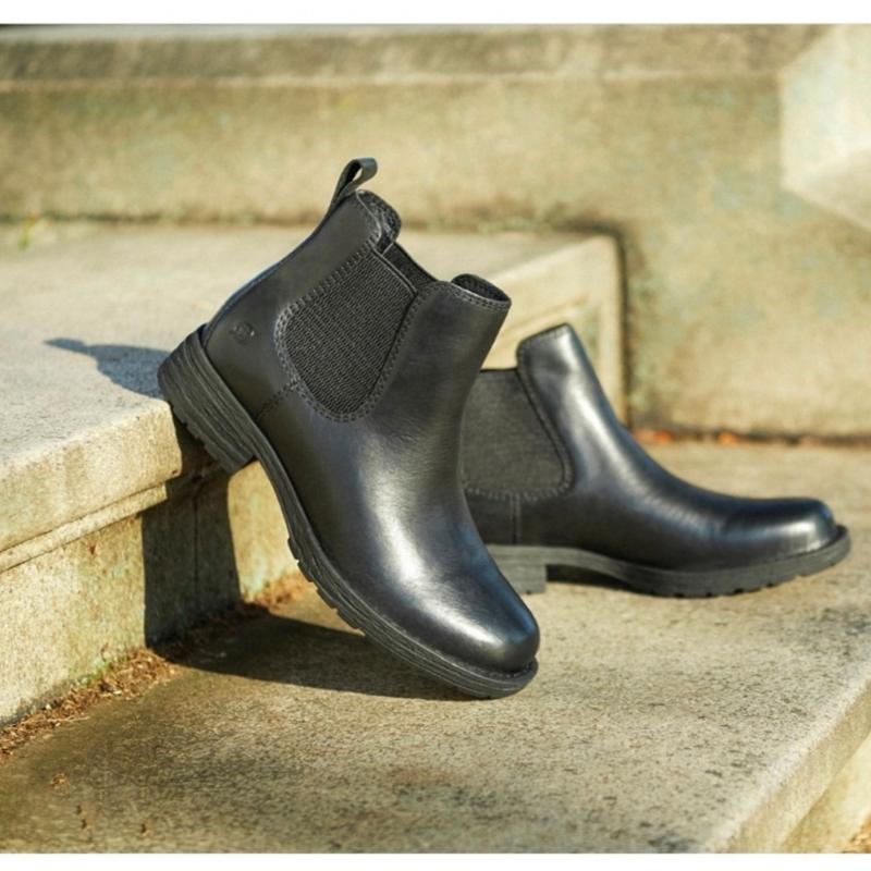 短靴厚底保暖纯正出口圆头BORN