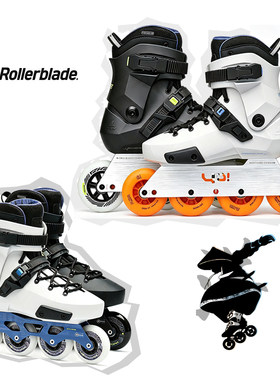 Rollerblade XT Twister 90R 成人轮滑鞋巫师滑行男女休闲刷街FSK