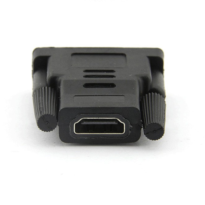 HDMI转DVI转接头 24+1 DVI-D（公）转HDMI （母）