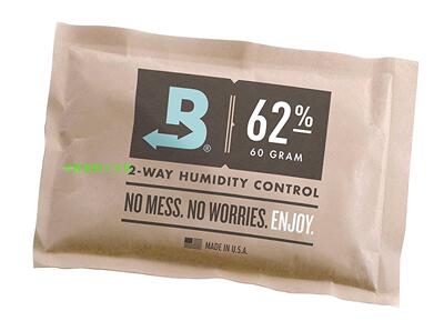 美国进口 Boveda Humidipak 恒湿保湿包 湿度62% 成品固化