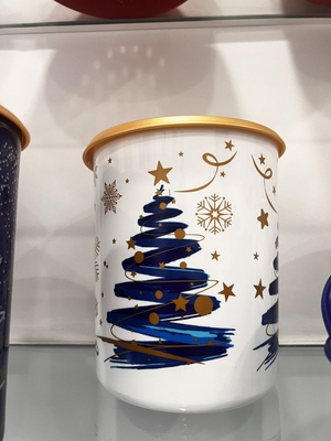 （海）圣诞系列噼啪桶 保鲜盒