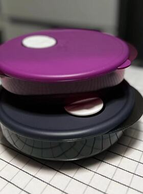 (海)800ml分格欢宴饭盒 微波（扁）