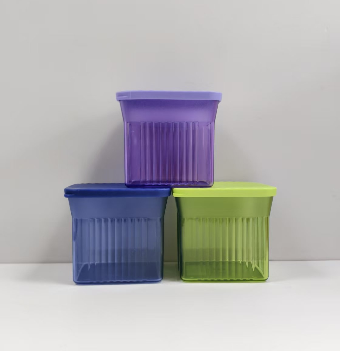 （海）特百惠优雅方罐510ml可冷冻冷藏微波