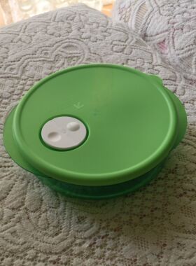 (海)800ml欢宴饭盒 微波 绿色