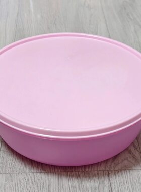 国产3L粉色保鲜圆盆 保鲜盒
